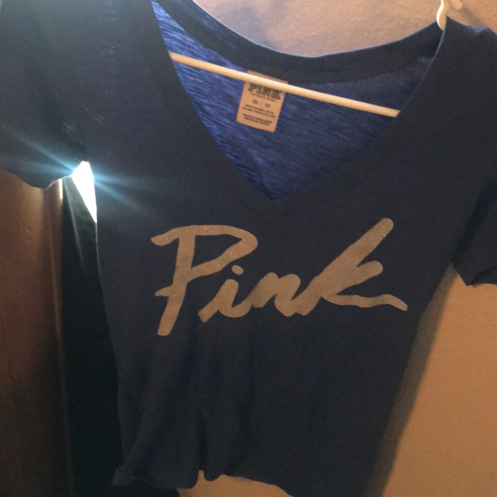 pink victoria secret shirt